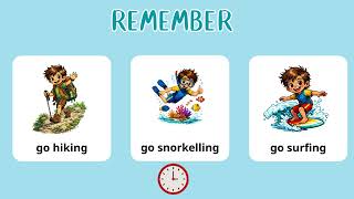 Summer Activities | Memory Game screenshot 4