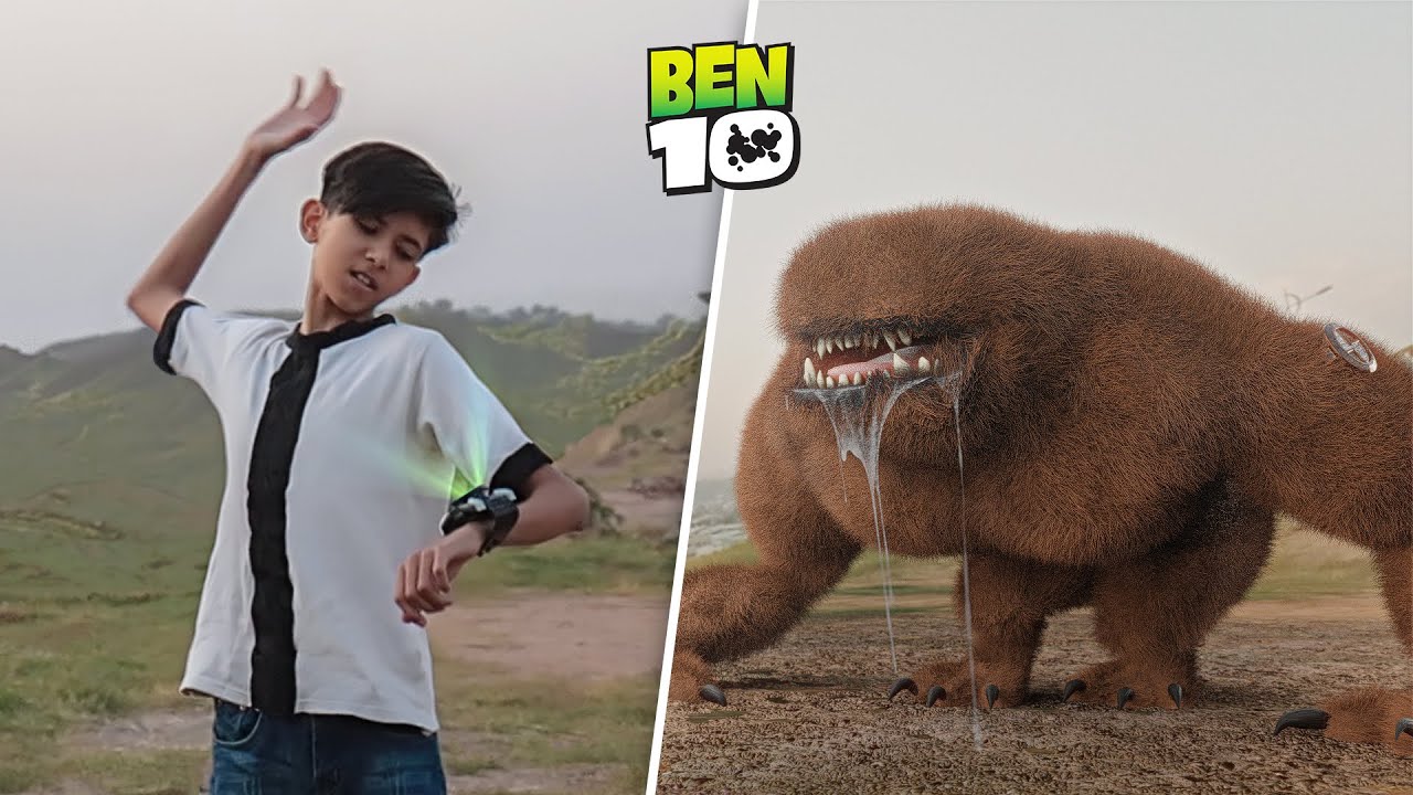 Ben 10 Wildmutt Transformation in Real Life