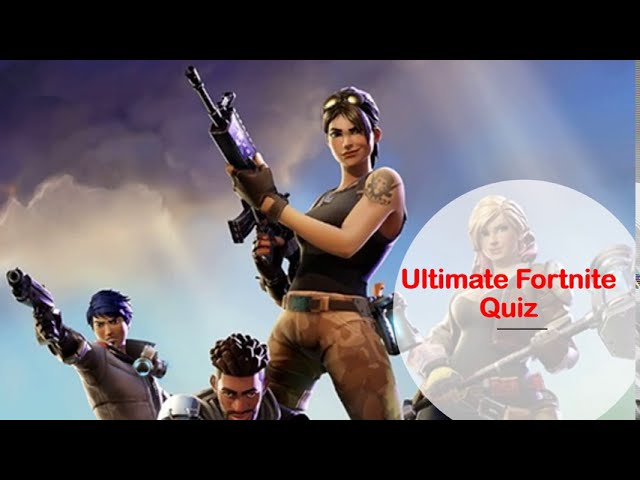 Doktor i filosofi Bare gør Triumferende Ultimate Fortnite Quiz Answers | 100% Score | Quiz Diva | QuizDiva - YouTube