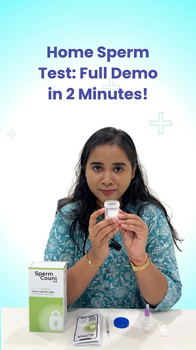 Sperm count test at home | Step by step process | Privacy guaranteed | NeoDocs