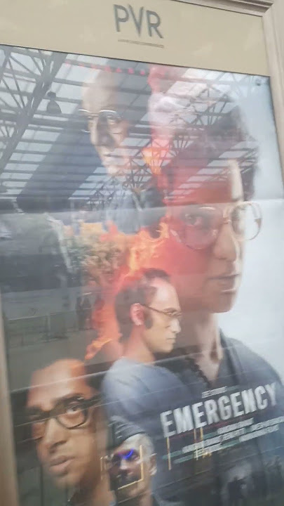 Emergency movie in PVR prayagraj, 25 January 2025#tending #video