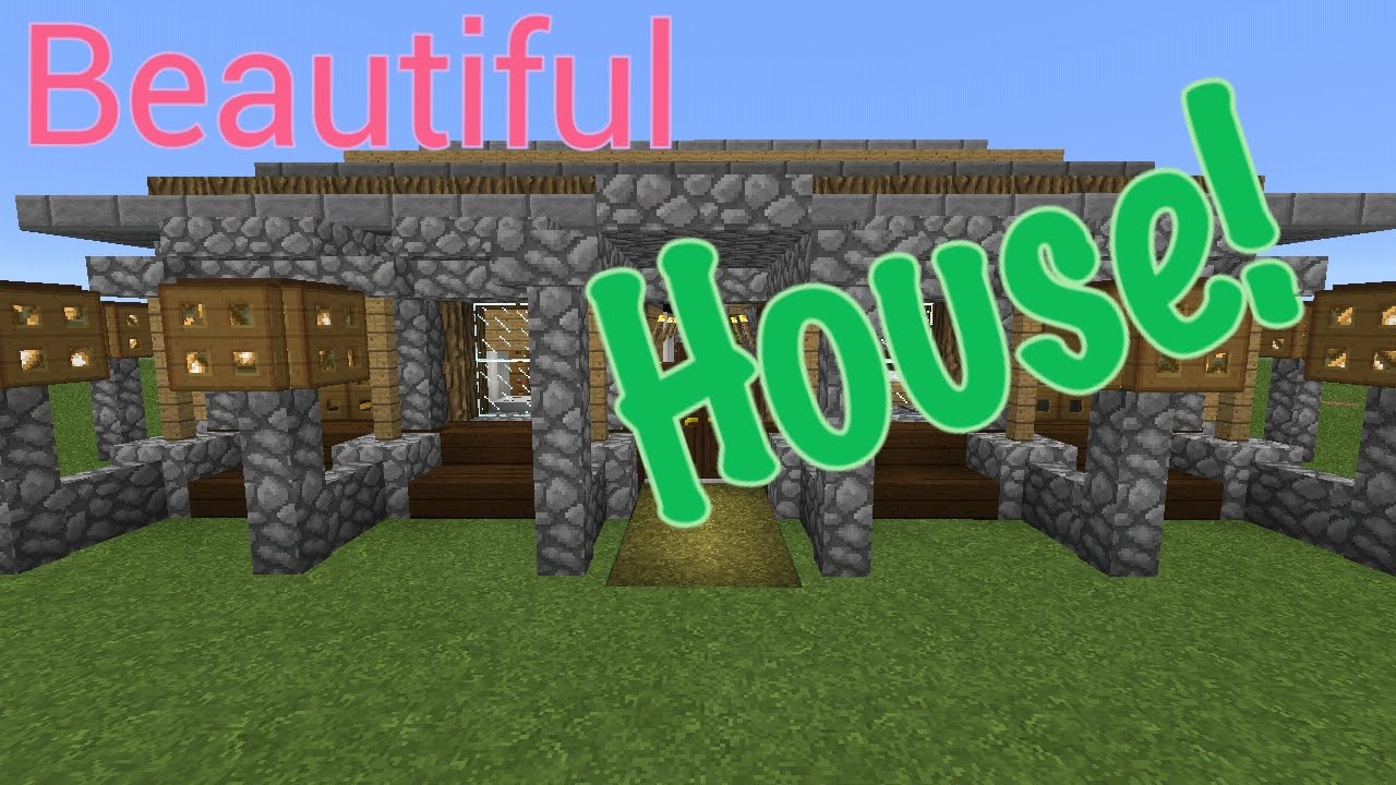 Bagaimana Cara Mendekorasi Rumah Di Minecraft Pe Youtube