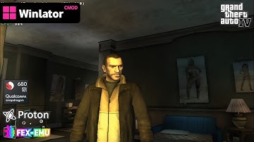 GTA IV COMPLETE EDITION on Android | Winlator CMod (Ciore) | Snapdragon 680 | 4gb ram