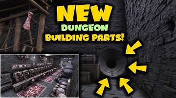 You can make the "Chamber of Secrets" pipes from Harry Potter! | New Dungeon Building | Conan Exiles