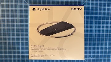 📦PlayStation 5 Pro Vertical Stand: Sleek and Sturdy Accessory Unboxing
