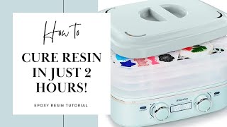 How to fast cure resin in just 2 hours? Does this Smart Curing Machine from Resiners work?