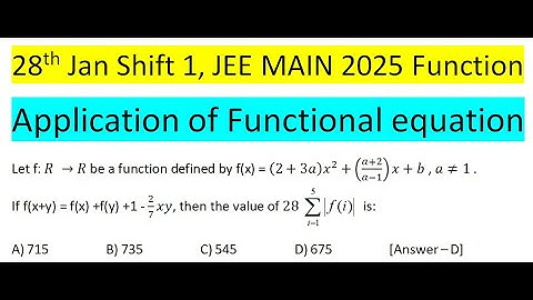 Let f: R →R be a function defined by f(x) = (2+3a) x^2+((a+2)/(a-1))x+b , a≠1 If f(x+y) = f(x) +f(y)