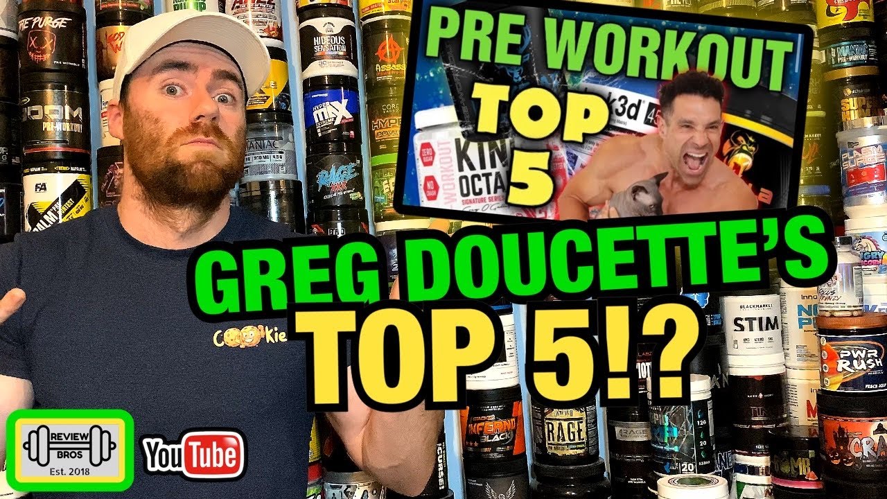 GREG DOUCETTE’S TOP 5 PRE WORKOUT!? OUR THOUGHTS 🧪💭 @gregdoucette - YouTube