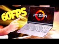 Ноутбук для Игр в 60 FPS? Это реально??? Lenovo Yoga Slim 7