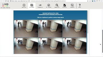Fake video news debunker by InVID