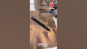 How to make a zipper pocket