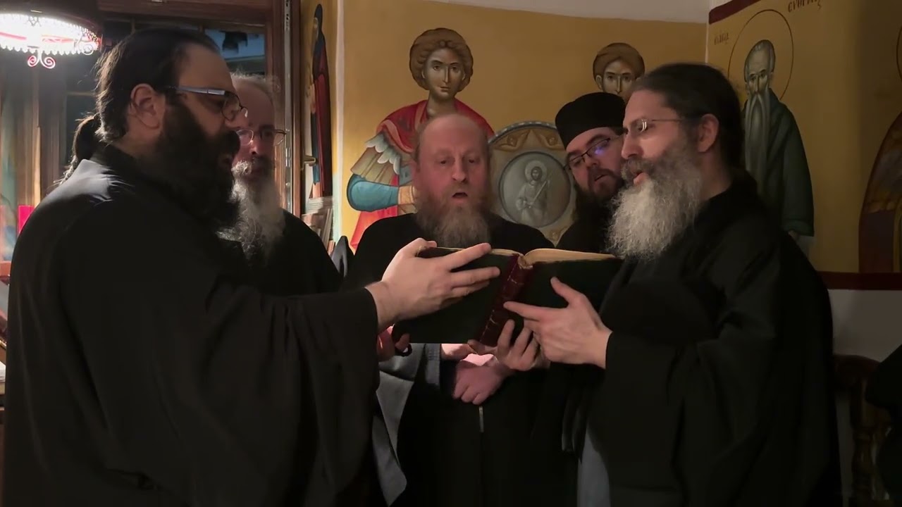 Άξιον εστίν ~ Αθ.Καραμάνη ηχ. πλ.δ (χρωματικός) ~ π.Βασίλειος Σπαρμιώτης