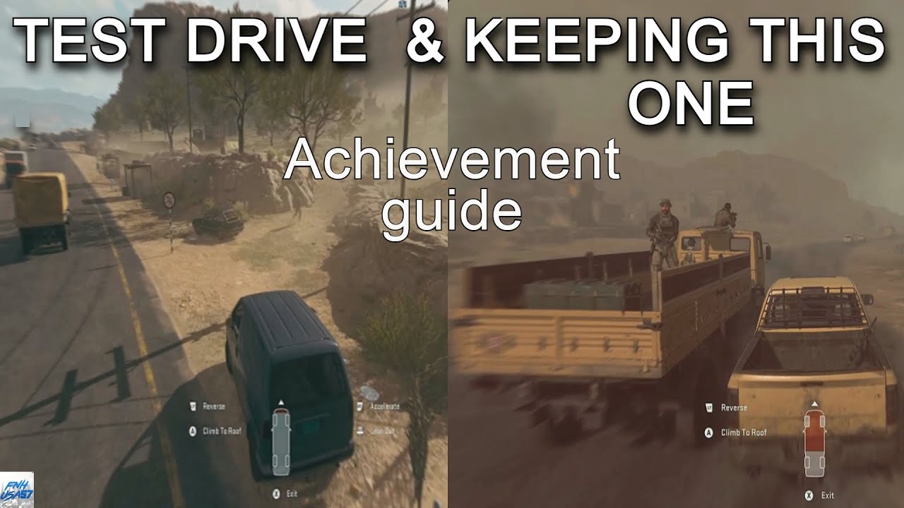 COD Modern Warfare 2 - Test Drive & Keeping this One achievement/trophy guide