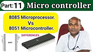 8085 Microprocessor and 8051 Microcontroller in tamil