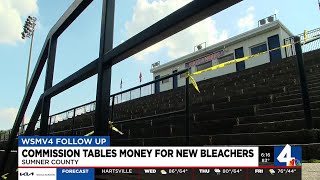 Sumner commission tables money for new bleachers