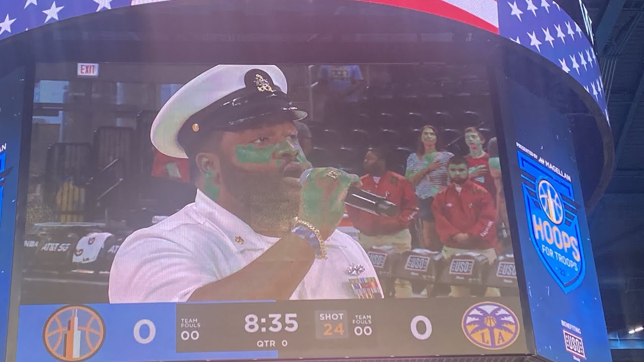 Chicago Sky Hoops for Troops Night