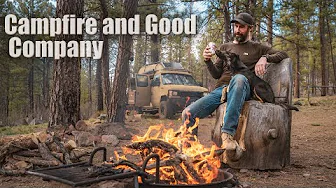 Spring Morning Camping | Coffee by the Creek, Hiking, and Campfire Cooking