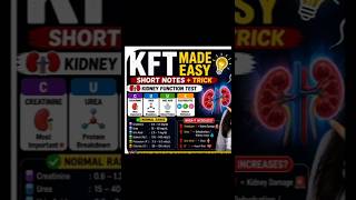 “KFT in 60 Seconds ⚡ | Quick Revision + Memory Trick”🧠🔥#yt #ytshorts #kft #dmlt #mlt