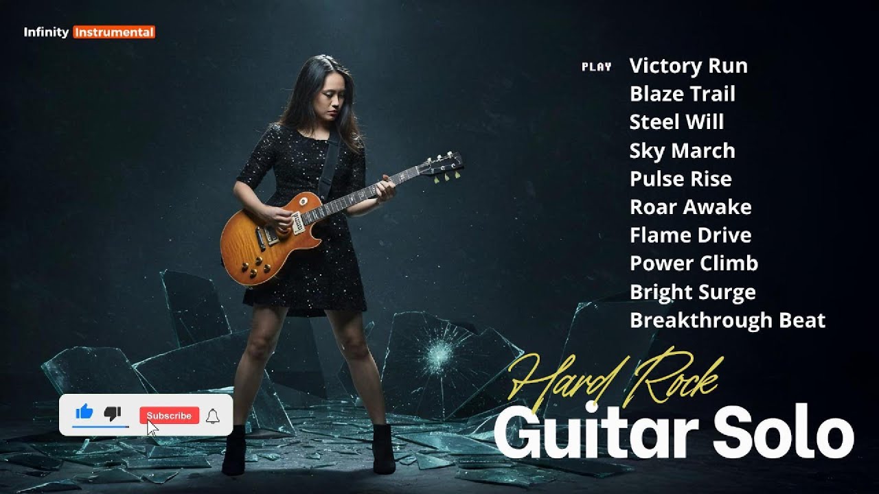 🎸 Melodic Rock Guitar Solo | Emotional & Epic Hard Rock Shreds | Infinity Instrumental⚡