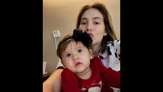 MARIA ALICE, filha de 'VIRGINIA FONSECA' falando BOM DIA PESSOAL #shorts