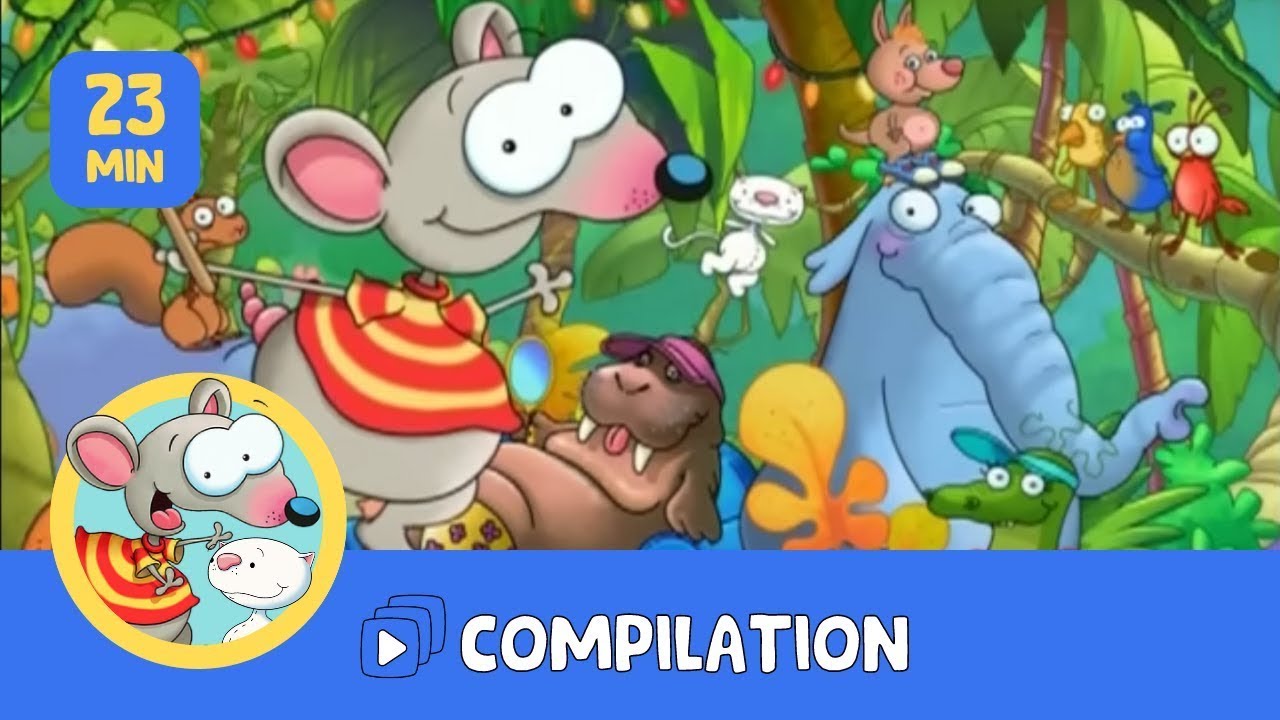Join Toopy And Binoo in 7 Amazing Animal Adventures! | Toopy And Binoo | Compilation | Cartoons