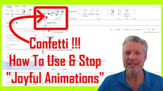 EASY! Confetti Canon Joyful Animations in Outlook Email screenshot 3