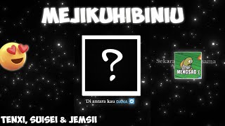 Mejikuhibiniu Tenxi Suisei Jemsii Typography Alight Motion Preset Fameditz