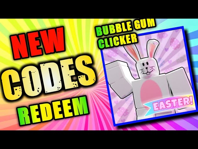 Bubble Gum Clicker Codes (December 2023) - Roblox