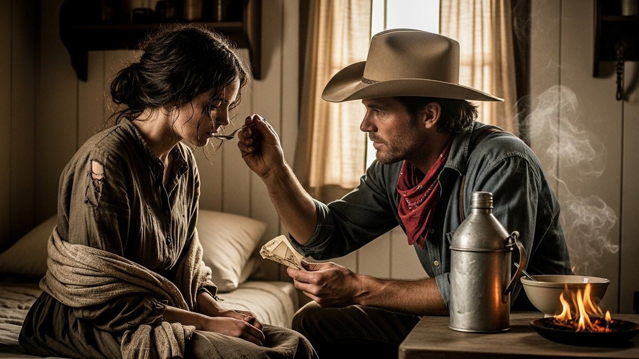 She Escaped Her Servitude And Ran For Miles, The Cowboy Fed Her And Burned Her Contract