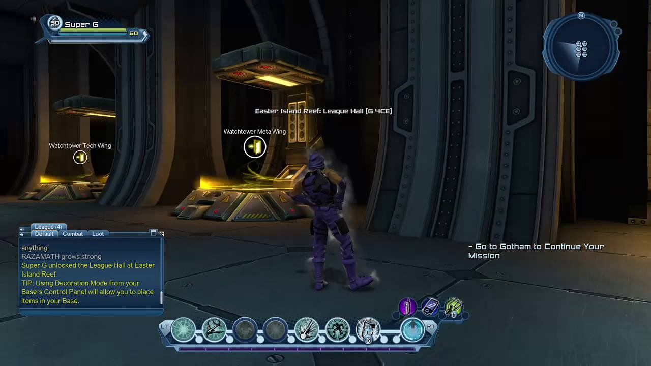DC Universe Online First Look @League Lair