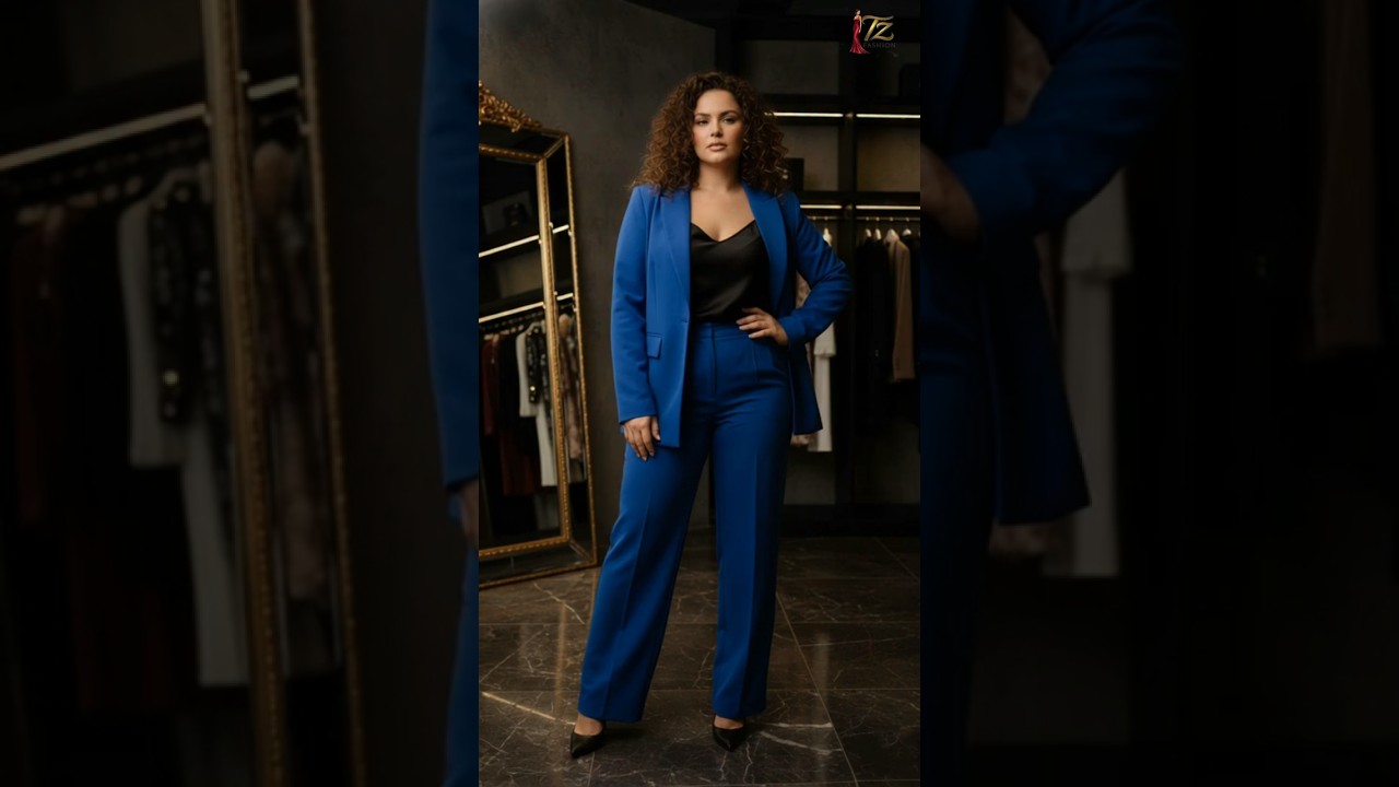 POV: You mean business 💙 CEO Energy Outfit! 