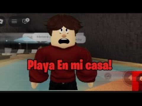 HICE UNA PLAYA EN MI CASA!