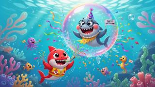 Baby Shark Bubble Hide &amp; Seek Adventure | kids nursery rhymes | Baby Song, Ocean Fun Cartoon 🦈🫧👀