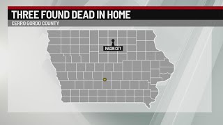 Three found dead in Mason City home, investigation underway
