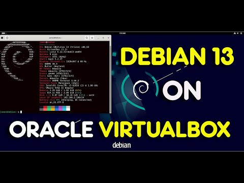 Install Debian 13 on Oracle VirtualBox 7.1 with custom disk partitions