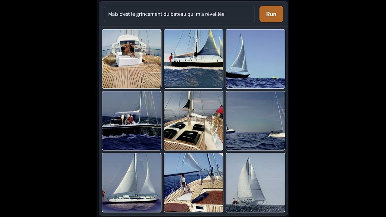 A Stranger I Remain but every line is put through Dall-E Mini