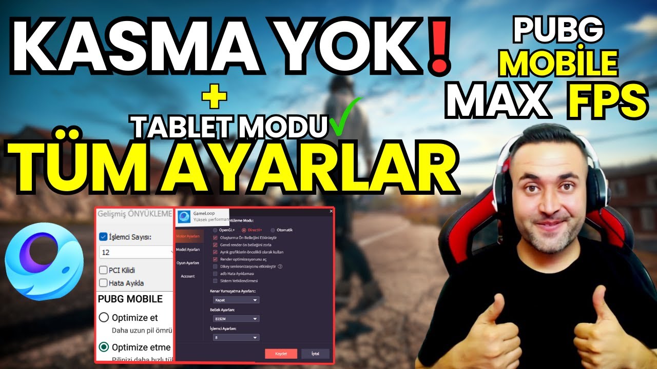 GAMELOOPTA YAPMAYI UNUTTUĞUNUZ KRİTİK TÜM AYARLAR! FPS ve Performans Artışı + Tablet Modu