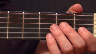 Gitara 56 - Razlaganje akorda Am C G i akordi H7 i Hm7 chords