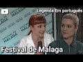 Najwa Nimri & Maggie Civantos: Festival Málaga • Legenda em Português