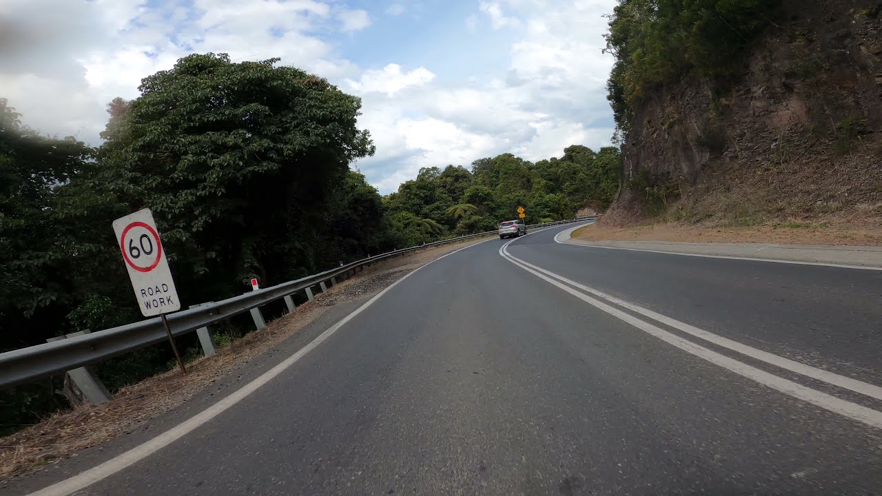 Driving through scenic waterfall way-Dorrigo to Bellingen, NSW, Australia-PART I