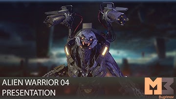 Alien Warrior 04 Presentation