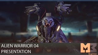 Alien Warrior 04 Presentation