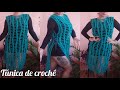 TÚNICA DE CROCHÊ #marcialobocroche #crochetearrings