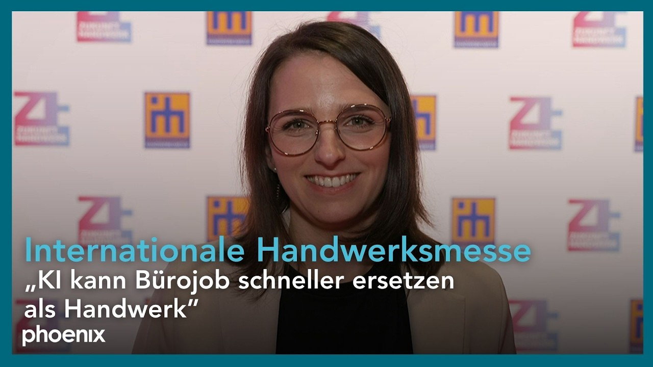 Sara Hofmann (Bundesverband der Handwerksjunioren) zur Zukunft des Handwerks | 04.03.2026