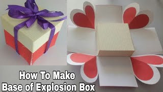 How to Make Base Of Explosion Box(Tutorial )