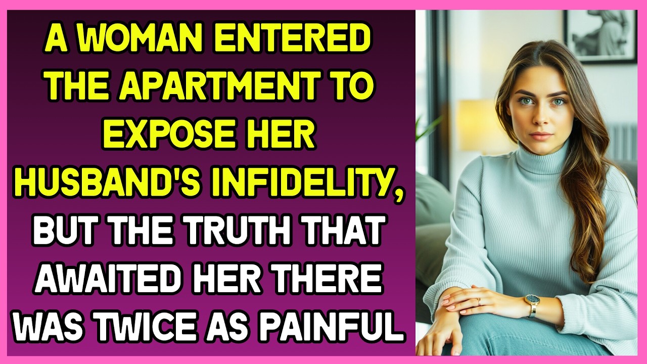 Wife entered the apartment to expose her husband's infidelity, the