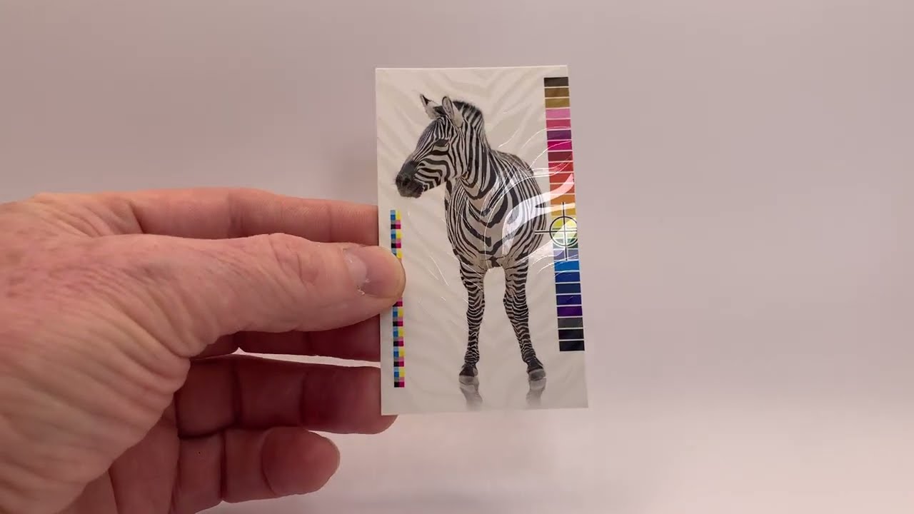 22pt Silk Laminated Card Stock With UV Spot Gloss Printing | Clubcard TV