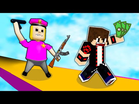 فلم روبلوكس الهروب من الشرطة انا في ورطة كبيرة 