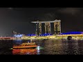 Walking tour in Singapore - Marina bay Sands by DJI Osmo Pocket マリーナベイサンズ