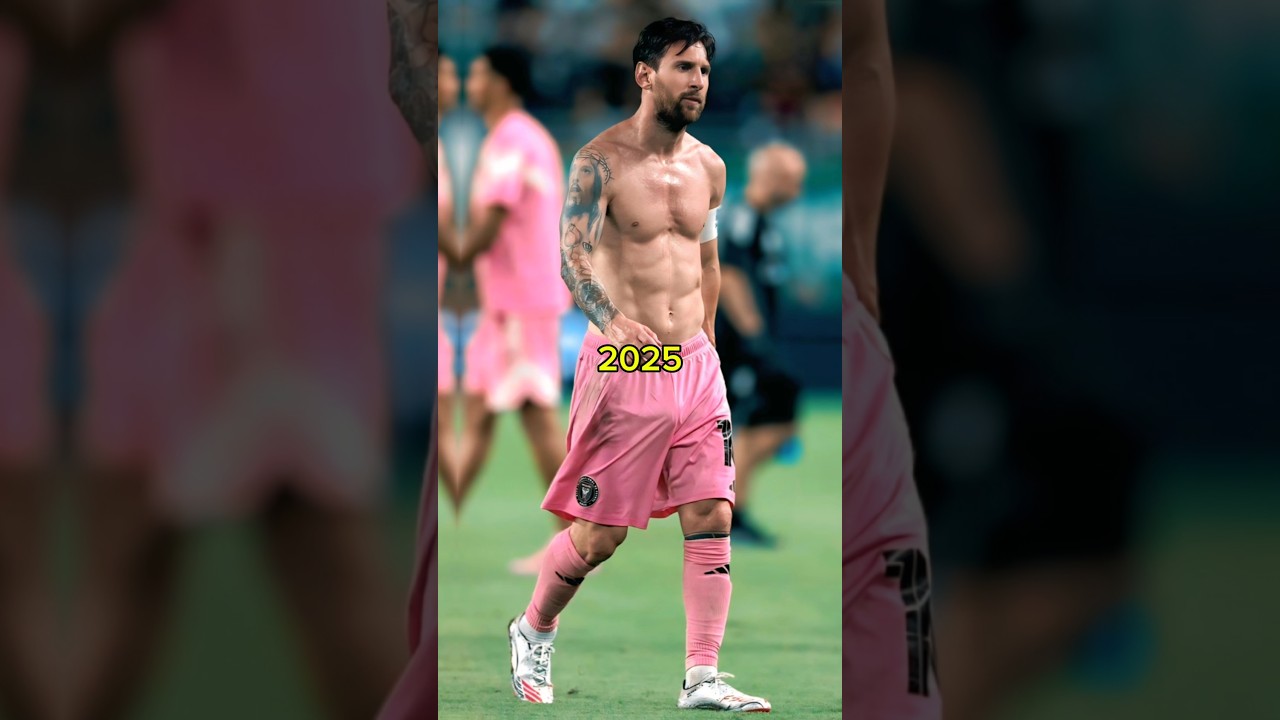 👍evolution Messi (2000-2025)